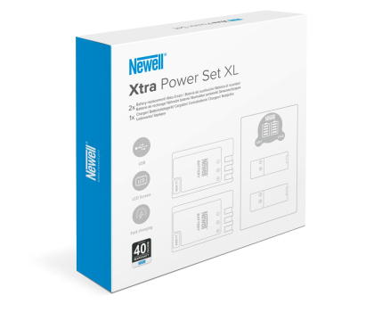 Akcesoria Foto Newell DL-USB-C i dwa akumulatory EN-EL14 do Nikon